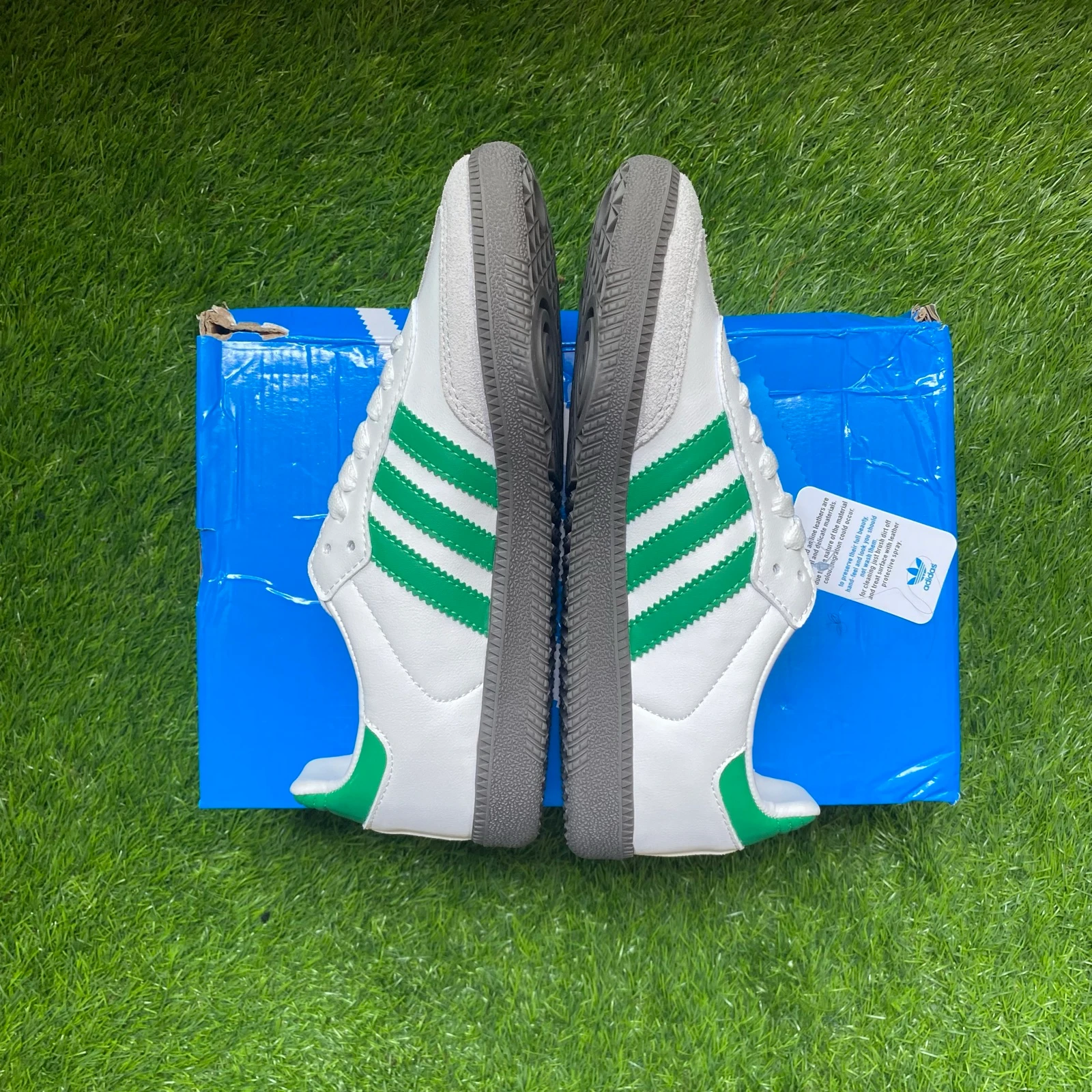 Adidas Samba OG Brancas Verdes | Tamanho 39 | Novas | Com Caixa – photo 7